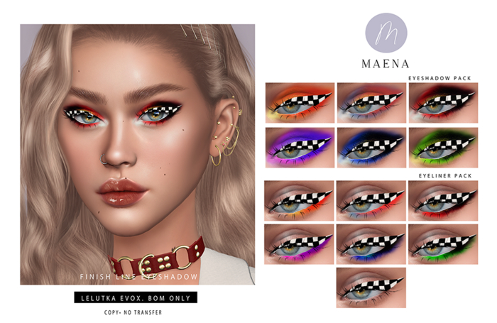 MAENA - Finish Line  Eyeshadow (LEL EvoX) - FatPack