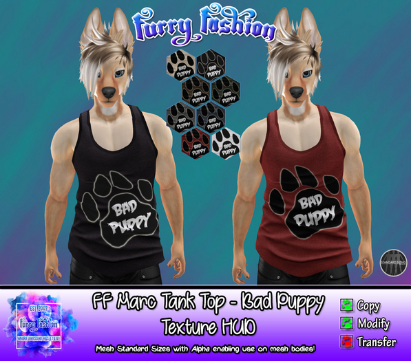 ~FF~ Marc Tank Top Bad Puppy