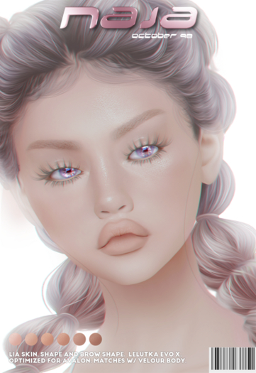 NAJA // LIA SKIN LEL EVOX PORCELAIN