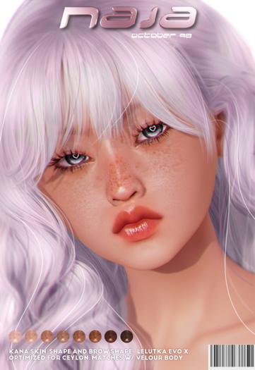 NAJA // KANA SKIN LEL EVOX EBONY