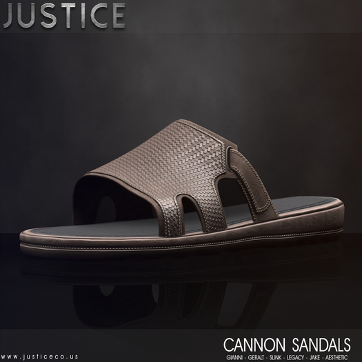[JUSTICE] CANNON SANDALS - TAN