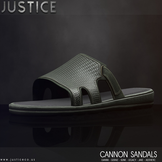 [JUSTICE] CANNON SANDALS - FERN