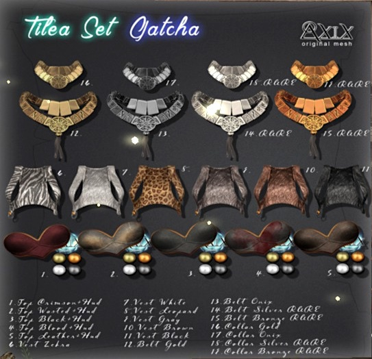 ::Axix:: Tilea Collar {Silver} RARE