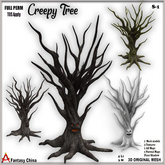 FC- FULL PERM CREEPY TREE S-1 