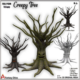 FC- FULL PERM CREEPY TREE S-3