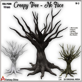 FC- FULL PERM Creepy Tree - No Face S-7