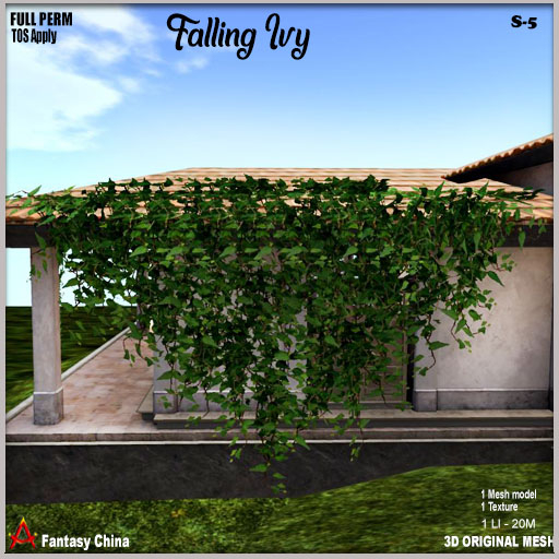 Full Perm Falling Ivy S-5
