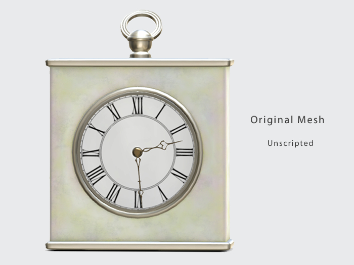 ACORN Mantle Clock -Pearl
