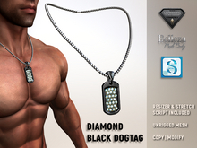 [7/11] Diamond DogTag Black