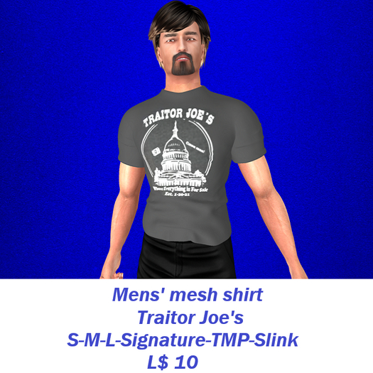 Traitor Joe's-Mens' mesh shirt
