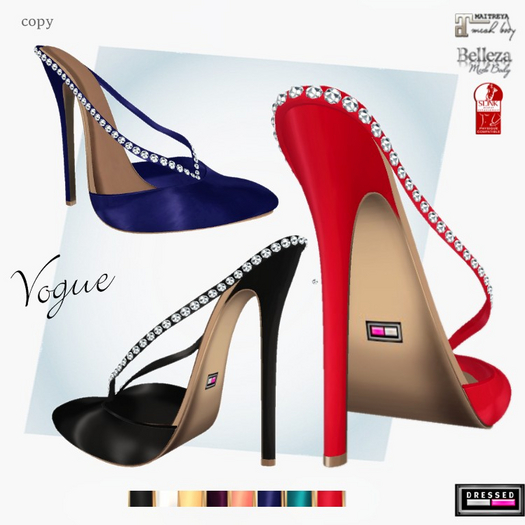 DBL Vogue Mule Heels
