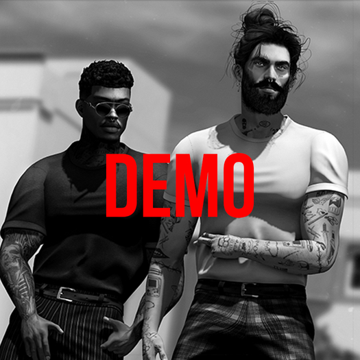 [ ERAUQS ] - Rick T-Shirt - DEMO