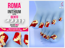 TOE . NAIL . JEWEL . FEET . FOOT . INITHIUM