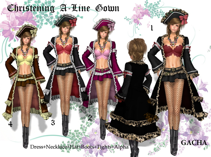 Christening A-Line Gown GACHA NO. 2