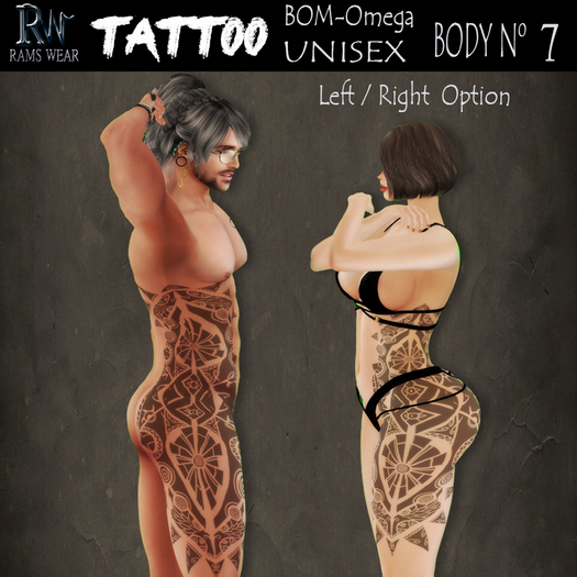 RAMS WEAR.-Tattoo-Body N 7
