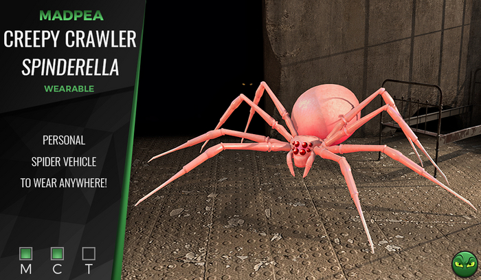 MadPea Creepy Crawler - Spinderella