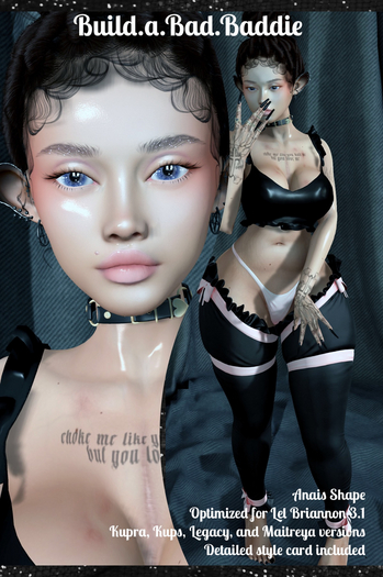 Build.a.Baddie. Anais Shape Briannon 3.1