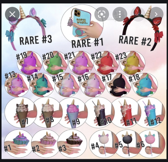 DISH. - Unicorn's Gacha RARE#1
