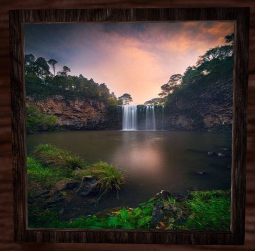 Lake Waterfall v1