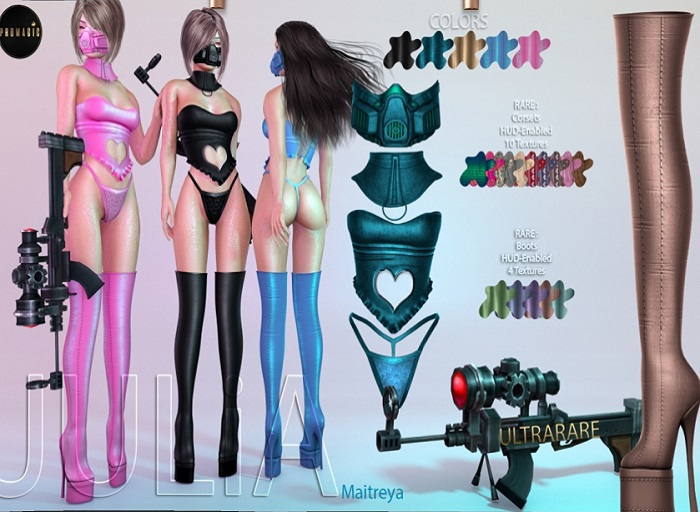*PROMAGIC*Julia -Mask-Blue
