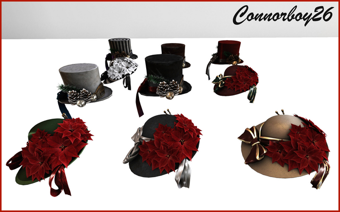 RO REMARKABLE OBLIVION SLEIGH BELLS ALL 10 HATS (NO RARES)