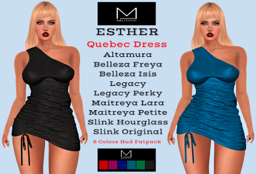 MUDAK - ESTHER DRESS FATPACK