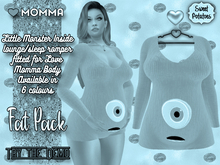 < SP > Little Monster Inside Romper for Love Momma - Fat Pack