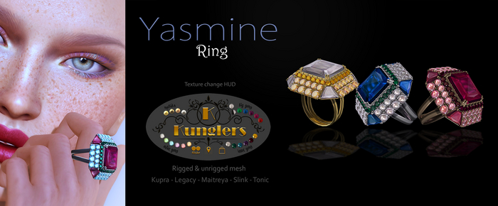 KUNGLERS - Yasmine ring
