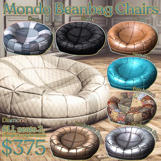 Trompe Loeil - Mondo Beanbag Chairs [mesh]