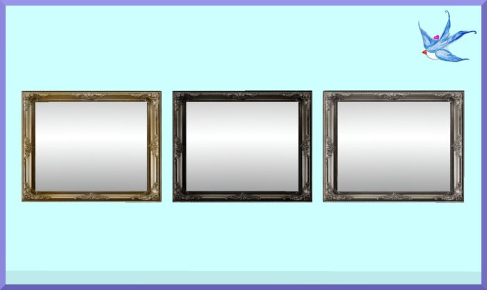 3 Piece wall Mirror Set
