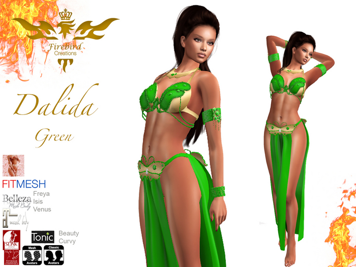 Firebird Dalida Green