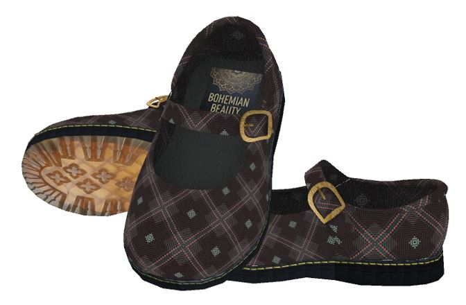 @BB@ Mary Janes - Pattern FATPACK