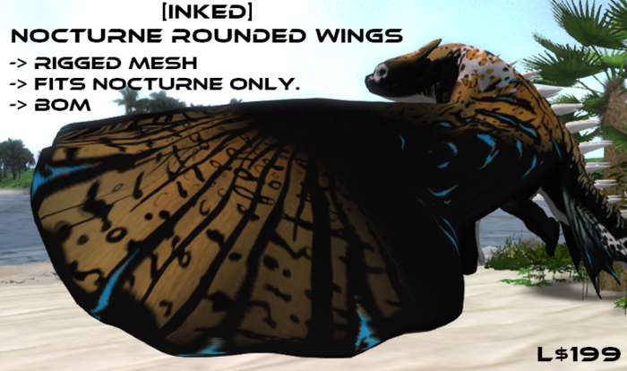 [INKED] Nocturne Rounded Wings v1 [Boxed]