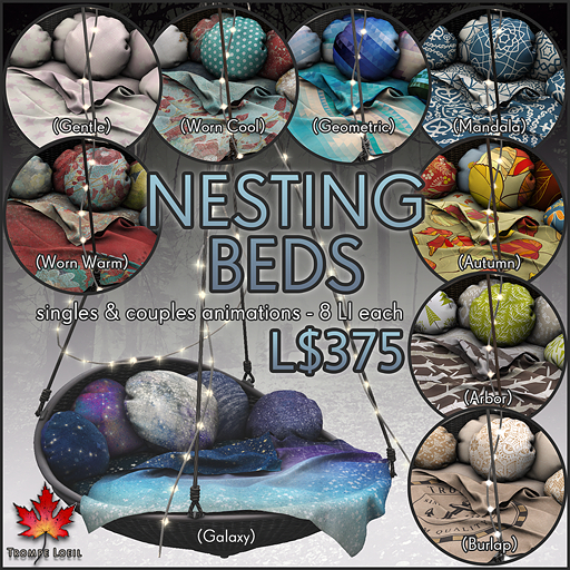 Trompe Loeil - Nesting Beds [mesh]