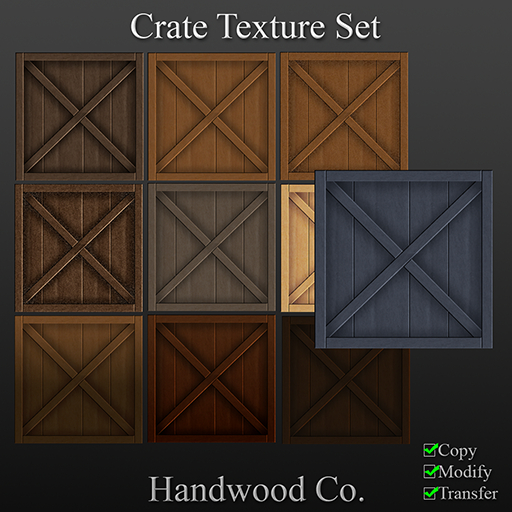 Crate Textures Set