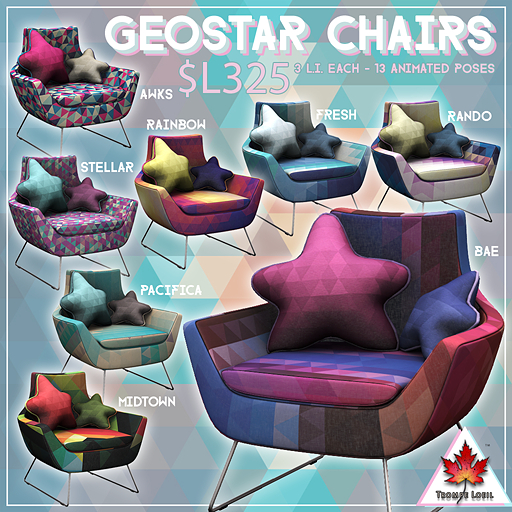 Trompe Loeil - Geostar Chairs [mesh]