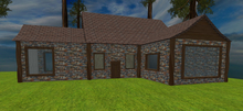 Corner lot house, 54li mesh-unfurnished(Box)
