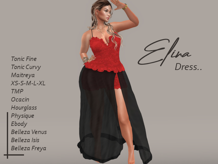 G.L.-Elina - Red Black 