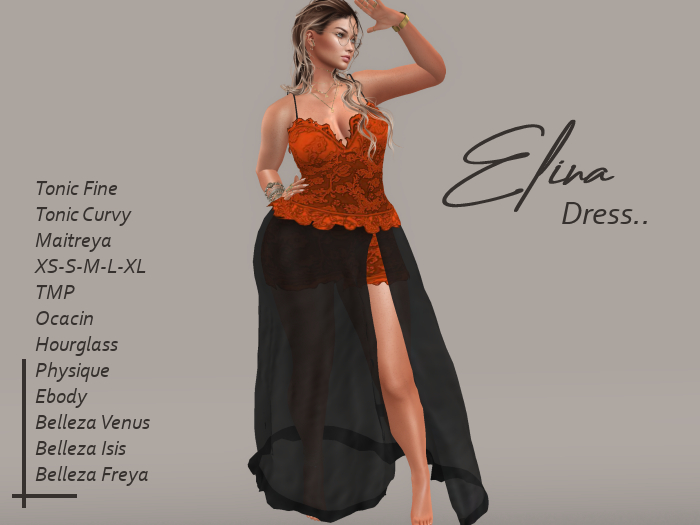 G.L.-Elina - Black Orange 