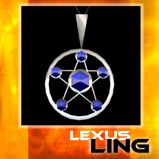 Necklace - Pentagram Titan Topas
