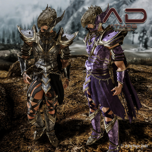[AD] - Dark Faith SET - BRACERS 2 - Belleza - Green-Red