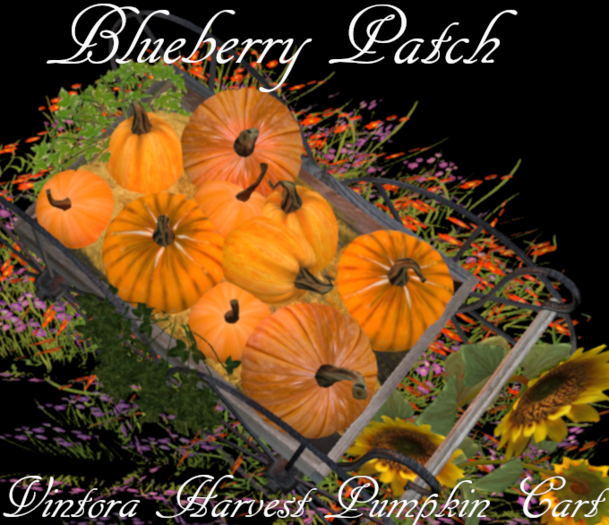 Vintora Harvest Pumpkin Cart