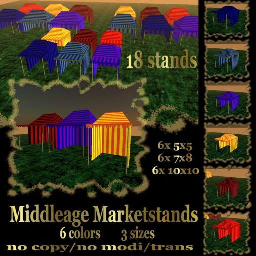 Marketstands Set