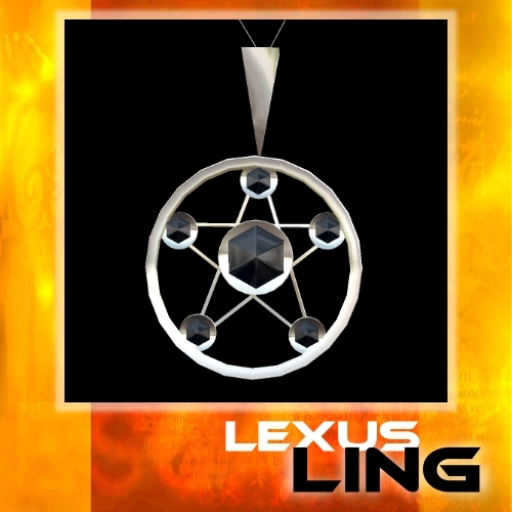 Necklace - Pentagram Titan Moonstone
