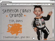 BBQ Nuggy - Skeleton Candy - Orange