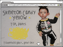 BBQ Nuggy - Skeleton Candy - Yellow