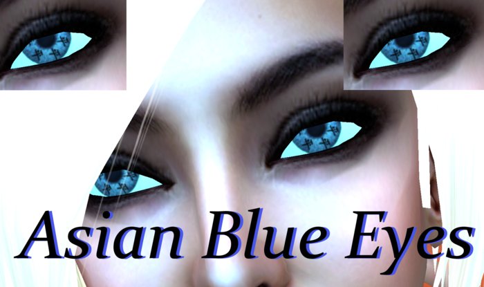 Asian Blue Eyes 