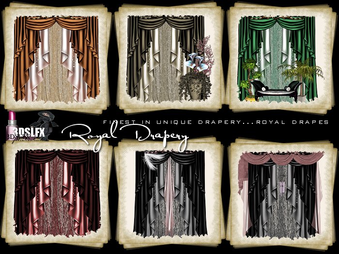 3DSLFX ROYAL DRAPERY