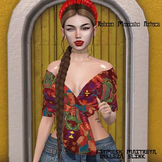 ***Rebozo Mexicano Azteca