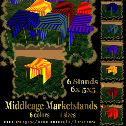 Marketstands 5x5